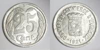 France 25 Centimes FRANKREICH - Kommitat 27 - EVREUX - 25 CENTIMES 1921 - CHAMBRE DE COMMERCE - El.Mon.10.3 -