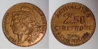 FRANKREICH – 75 – PARIS – AUSTAUSCH-TOKEN – 2,5 FRANKEN – CINEPHONE-NACHRICHTEN - UNDATE (1932-1947) -