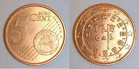 Portugal PORTUGAL - 5 CENT 2002 - SCEAU A LA CROIX - FLEUR DE COIN -