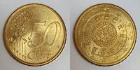 Portugal 50 Cent PORTUGAL - 50 CENT 2002 - SCEAU AUX CHATEAUX - SUPERBE A FLEUR DE COIN -