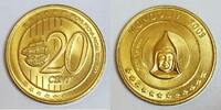 Mongolie 20 Cent MONGOLEI - 20 CENT 2005 - PROTOTYP -