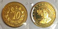 Pologne 10 Cents POLEN - 10. JAHRHUNDERT 2004 - PROTOTYP -