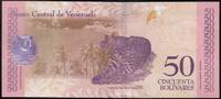 Venezuela 50 Bolivares VENEZUELA – PICK 105 a – 50 BOLIVARES – 18.01.2018 – ANTONIO JOSE DE SUCRE – FELLIN OCELOT -