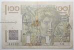 France 100 Francs FRANKREICH - PICK 128 - 100 FRANCS JEUNE PAYSAN - 07/11/1945 - S.4 -