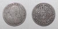 France FRANKREICH - LOUIS XV - 1/10 ECU MIT OLIVENZWEIG 1729 A - Paris 1/10 écu 1729 S/SS