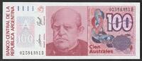 Argentine 100 AUSTRALES ARGENTINIEN - PICK 327 c - 100 AUSTRALES ( 1985 - 1990) - NEU -