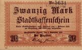 Allemagne 20 Mark DEUTSCHLAND - FÜRSTENWALDE-STADT - BRANDENBURG - 20 MARK - 12.03.1918 BIS 02.01.1919 -