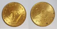 Hongrie 20 Forint UNGARN - KM 696 - 20 FORINT 1995 - UNGARISCHE IRIS -