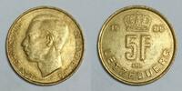 Luxembourg 5 Francs LUXEMBURG – KM 65 – 5 FRANKEN 1990 – JEAN -