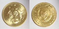 Chypre 10 Cents ZYPERN – KM 56 – 10 CENT 2004 – BLUMEN UND VÖGEL -