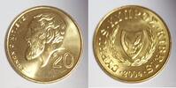 Chypre 20 Cent ZYPERN – KM 62 – 20 JAHRHUNDERT 2004 – Zenon von Kitium (334–262 v. Chr.) -
