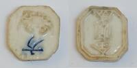 Thailande THAILAND - SIAM-CHINE - MONNAIE EN PORCELAINE -