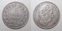 France 5 Francs FRANKREICH - KM 749 - 5 FRANCS 1844 W - Lille - LOUIS PHILIPPE 1. -