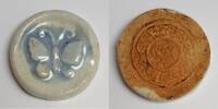 Thailande THAILAND - SIAM-CHINE - MONNAIE EN PORCELAINE -