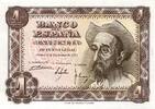 Espagne 1 Peseta SPANIEN - PICK 139 a - 1 PESETA - 19/11/1951 -