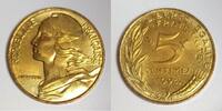 France 5 Centimes GADOURY 175 - 5 CENTIMES 1994 TYPE MARIANNE 3 plis Abeille - SUP - KM 933 -