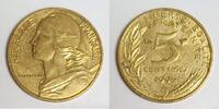 France 5 Centimes GADOURY 175 - 5 CENTIMES 1995 TYPE MARIANNE 3 plis - TTB - KM 933 -