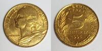 France 5 Centimes GADOURY 175 - 5 CENTIMES 1995 TYPE MARIANNE 3 plis - SUP à FDC - KM 933 -