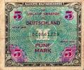 Allemagne 5 Mark DEUTSCHLAND - PICK 193 a - 5 MARK 1944 -