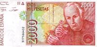 Espagne 2.000 Pesetas SPANIEN - PICK 164 - 2000 PESETAS - 24/04/1992 (1996) -