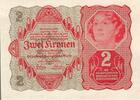 Autriche 2 Kronen ÖSTERREICH - PICK 74 - 2 KRONEN - 02/01/1922 -