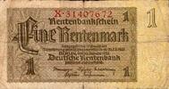 Allemagne 1 Rentenmark DEUTSCHLAND - PICK 173 b - 1 RENTENMARK - 30/01/1937 -