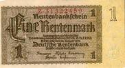 Allemagne 1 Rentenmark DEUTSCHLAND - PICK 173 b - 1 RENTENMARK - 30/01/1937 -