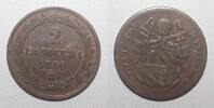 Vatican 2 Baiocchi VATIKAN - KM 1344 - 2 BAIOCCHI 1850 R -