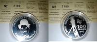 France 100 Francs FRANKREICH - KM 1076 - HUNDERTJÄHRIGES KINO - 100 FRANKEN 1995 - CHARLIE CHAPLIN -