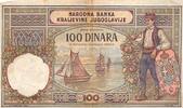 Yougoslavie 100 Dinara Jugoslawien - PICK 27 b - 100 DINARA - 01/12/1929 -