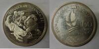France 100 Francs FRANKREICH - KM 993 - 100 FRANCS 1991 - TYP ALBERVILLE 1992 - EISHOCKEY -