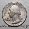 Etats-Unis 1/4 Dollar VEREINIGTE STAATEN - KM 164 a - 1/4 DOLLAR 1966 - Philadelphia - GEORGE WASHINGTON -