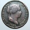Espagne 25 Centimos SPANIEN - 25 CENTIMOS 1855 - ALPHONSE XII -