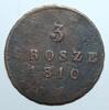 50 Groszy 1810 Pologne POLEN - C 82 - 3 GROSZ 1810 IS - Friedrich August I S