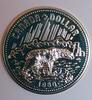 Canada 1 Dollar KANADA - KM 128 - 1 DOLLAR 1980 - 100 Jahre Arktische Gebiete - Eisbär -