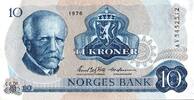 Norvège 10 Kroner NORWEGEN - PICK 36 b - 10 kroner - 1976 -
