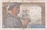France 10 Francs FRANKREICH - F.08/04 - 10 Francs Bergmann - 15/10/1942 - X.10 -