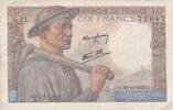 France 10 Francs FRANKREICH - F.08/06 - 10 Francs Bergmann - 26/11/1942 - G.21 -