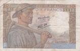 France 10 Francs FRANKREICH - F.08/09 - 10 Francs Bergmann - 09/09/1943 - U.55 -