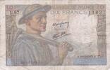 France 10 Francs FRANKREICH - F.08/13 - 10 Francs Bergmann - 19/04/1945 - U.97 -