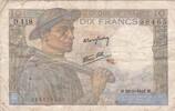 France 10 Francs FRANKREICH - F.08/15 - 10 Francs Bergmann - 26/09/1946 - D.118 -