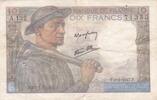France 10 Francs FRANKREICH - F.08/17 - 10 Francs Bergmann - 09/01/1947 - A.132 -