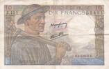 France 10 Francs FRANKREICH - F.08/17 - 10 Francs Bergmann - 09/01/1947 - Z.131 -