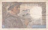France 10 Francs FRANKREICH - F.08/17 - 10 Francs Bergmann - 09/01/1947 - W.131 -