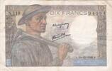 France 10 Francs FRANKREICH - F.08/16 - 10 Francs Bergmann - 19/12/1946 - N.119 -