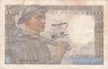 France 10 Francs FRANKREICH - F.08/17 - 10 Francs Bergmann - 09/01/1947 - A.132 -