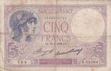 France 5 Francs FRANKREICH - F.03/17 - 5 Francs Lila - 23/02/1933 - B.53364 -