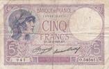 France 5 Francs FRANKREICH - F.03/17 - 5 Francs Lila - 13/04/1933 - O.54541 -
