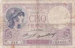 France 5 Francs FRANKREICH - F.03/17 - 5 Francs Lila - 13/04/1933 - F.54555 -