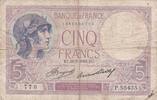 France 5 Francs FRANKREICH - F.03/17 - 5 Francs Lila - 25/05/1933 - P.55435 -